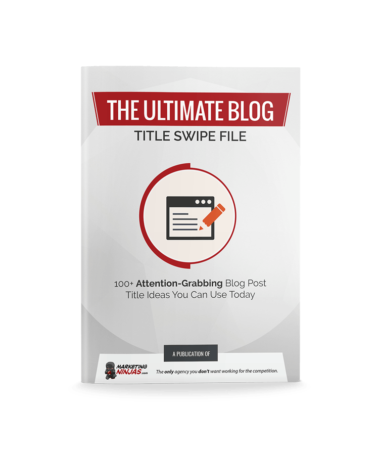 The Ultimate Blog Title Swipe File eBook Cover Image