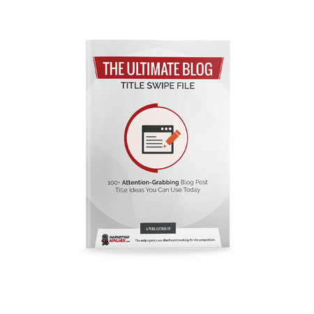 The Ultimate Blog Title Swipe File Cover Image
